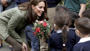 Kate sa po materskej vrátila do práce