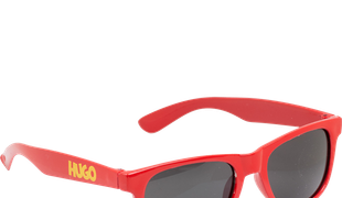 Hugo - červené slnečné okuliare s UV filtrom