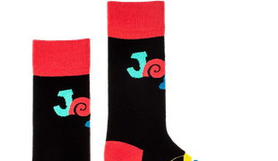 FUSAKLE - čierne ponožky pre dospelých