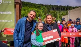 Bežci v Štiavnických vrchoch pomohli Martinke sumou 1480 €.