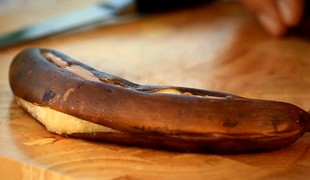 Dezert: Čo tak ugrilovať banány ?