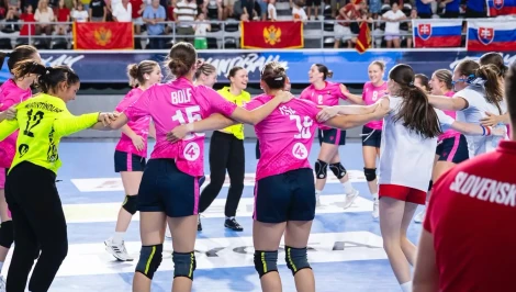Historické zlato: Slovenské hádzanárky do 17 rokov ovládli majstrovstvá Európy