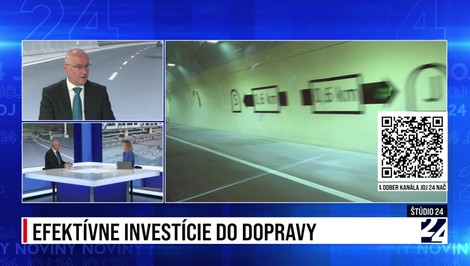 Štúdio 24: O stave cestnej infraštruktúry