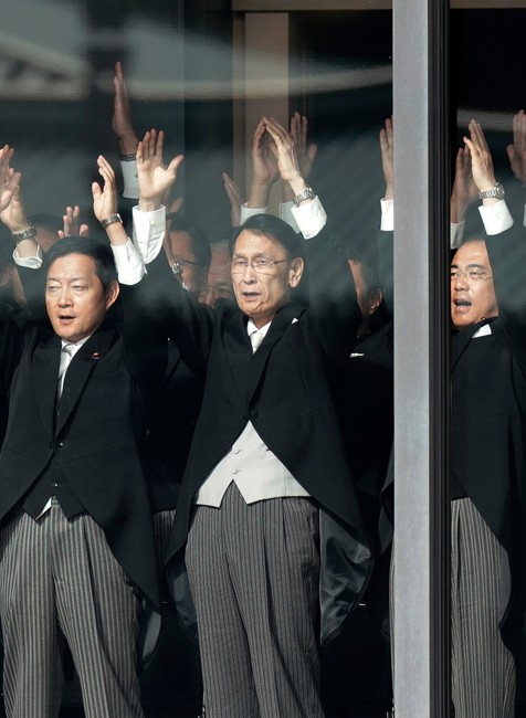 Cisár Naruhito oficiálne nastúpil na trón. Takto vyzeral slávnostný ceremoniál 