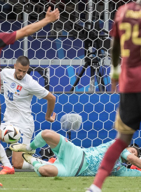 ME vo futbale: Slovensko - Belgicko