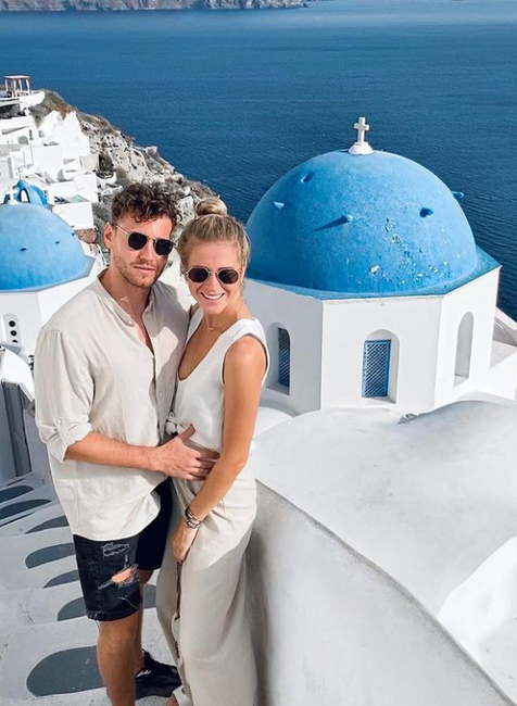 Veronika Koprivova s partnerom Miroslavom