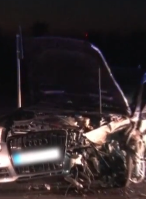 čelná zrážka Vráble