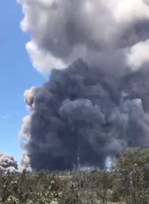 erupcia sopky Kilauea