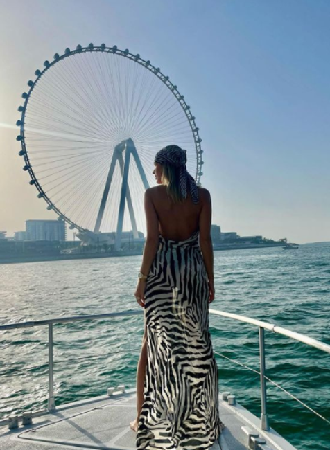 Jasmina Alagič v Dubaji 