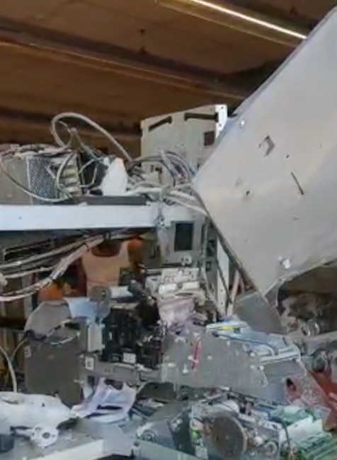 Výbuch bankomatu v obci Tomášov