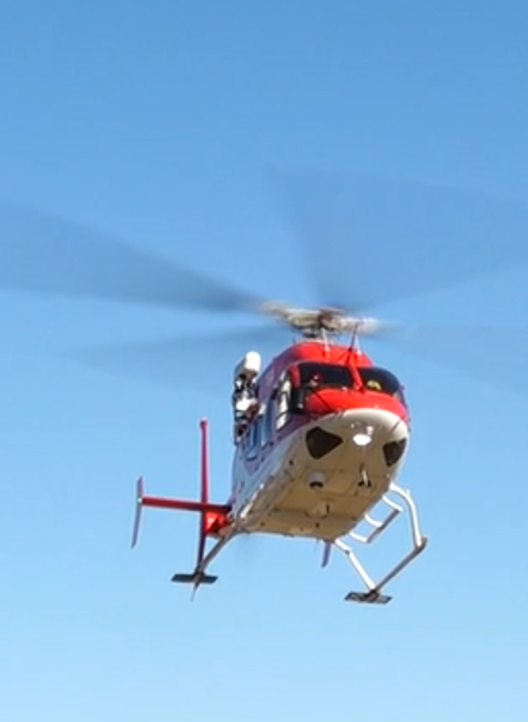 Záchrana paraglajdistu 1