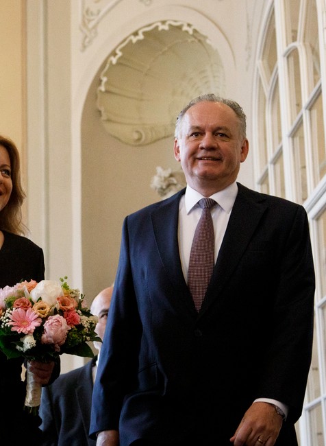 Zuzana Čaputová u Andreja Kisku 