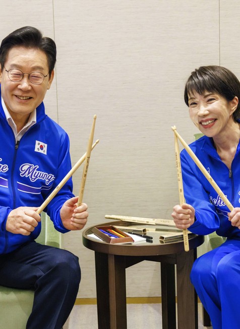 Sanae Takaichi a Lee Jae Myung