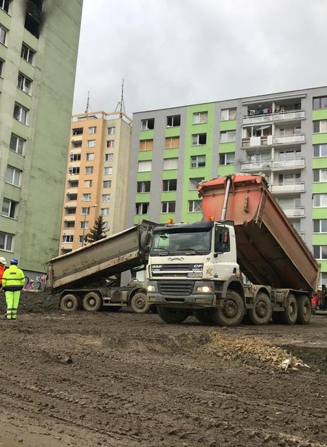 Začali sa prípravy na búracie práce v okolí paneláku č. 7