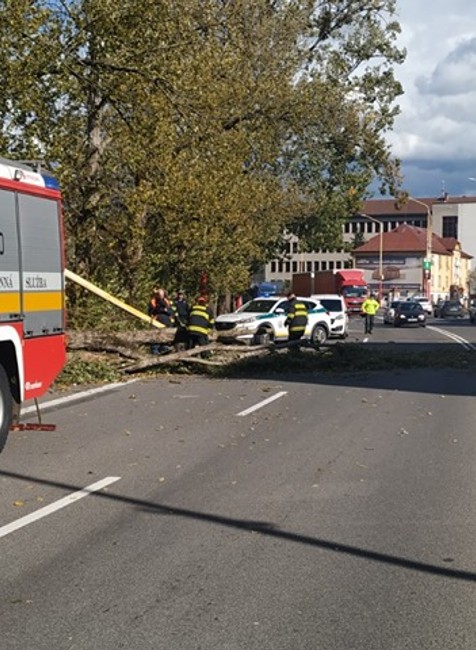 Takto vietor vyčíňal v Ružomberku 