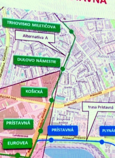 Nová trasa električiek