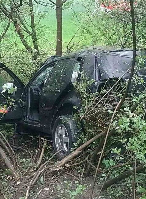 Zrážka áut v Prečíne 