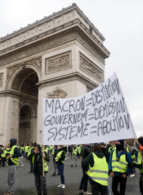 Protesty Francúzsko