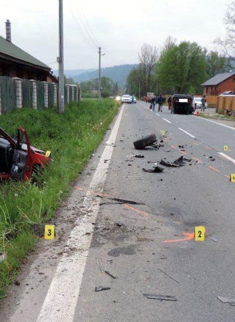 Turzovka - čelná zrážka 1