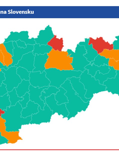Aktuálna situácia v okresoch na Slovensku