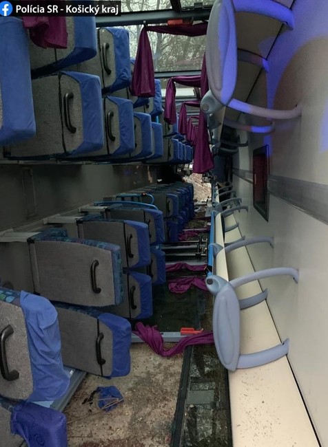 Jasov nehoda autobusu