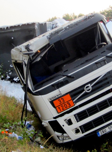 kamión cisterna hasiči