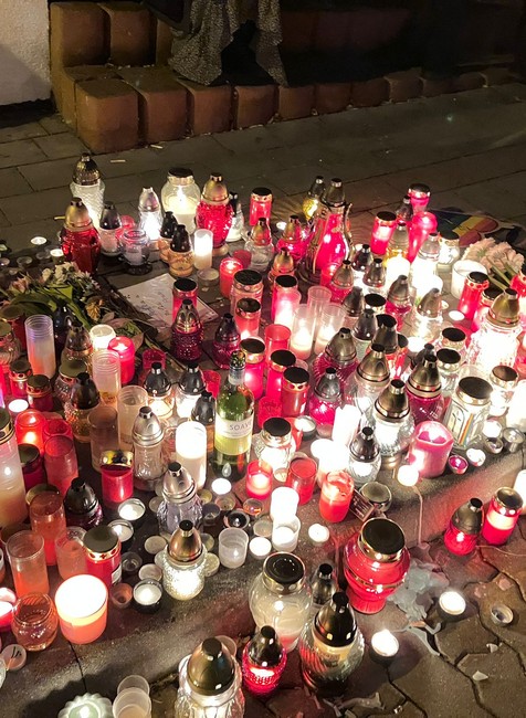 Pochod Zostávame v uliciach na pamiatku Matúša a Juraja