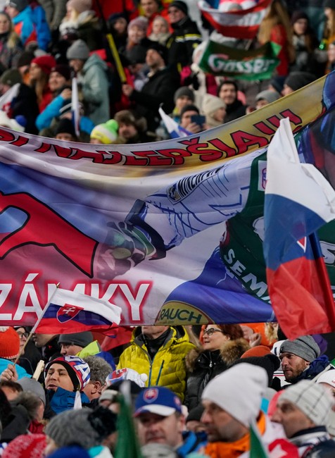 Fanúšikovia Vlhová