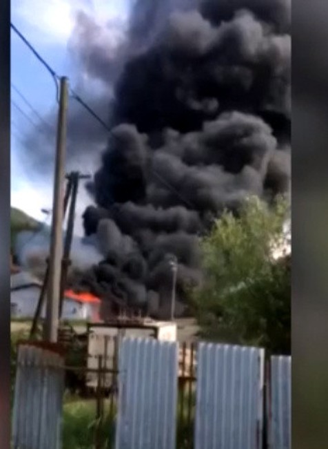 Požiar na družstve rodiny Rodovcov 