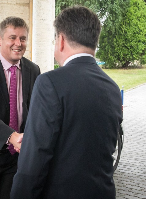 Ministeri zahraničných vecí Miroslav Lajčák a Tomáš Petříček
