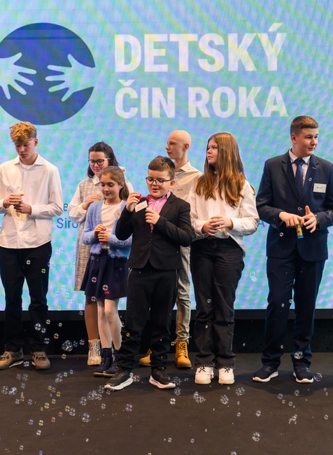 Vyhlásenie výsledkov projektu Detský čin roka 2025