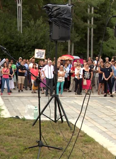 Protest vedcov SAV6538