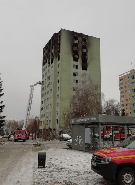 Deň po výbuchu v Prešove