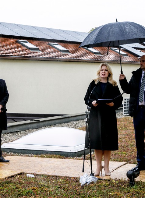 SR prezidentka projekt Zelená strecha TK (2)