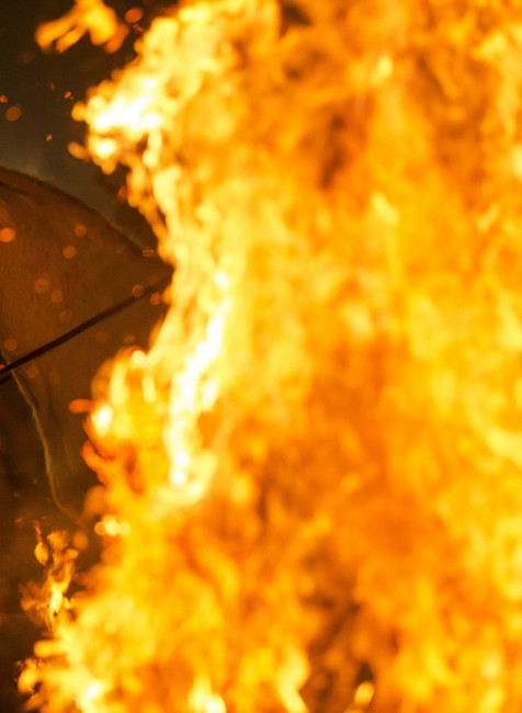 španielsko očisťovanie koní v plameňoch 7