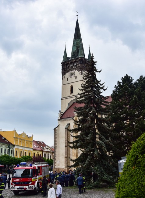 hasiči posledná rozlúčka havarovaný vrtuľník Prešov 15