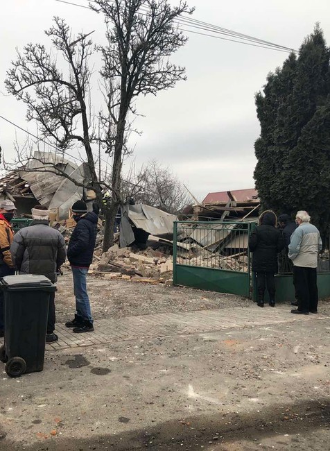 Výbuch rodinného domu v Bánovciach nad Ondavou