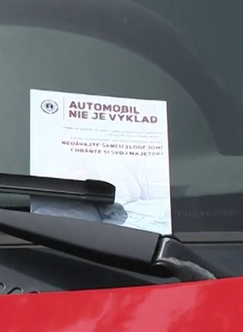 auto nie je výklad