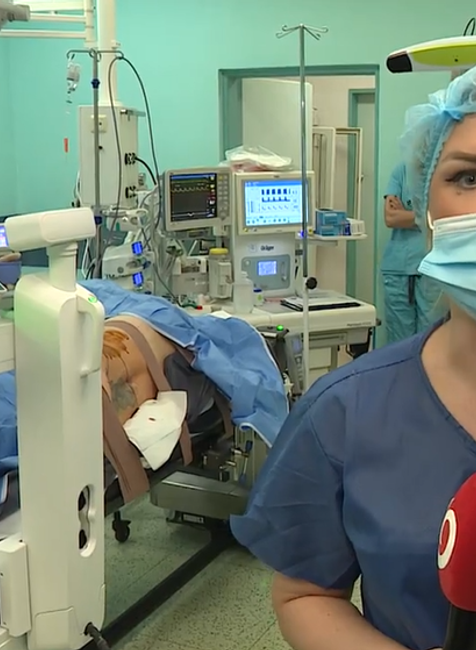 Robotická operácia chrbta 1 