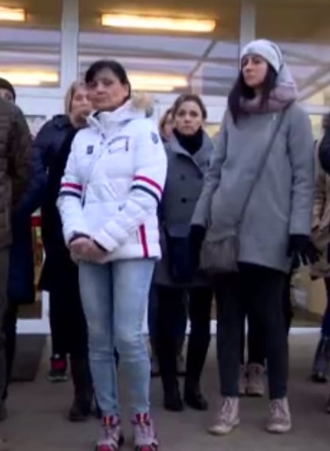 Štrajk pred školou