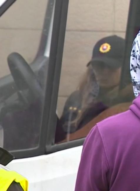 Policajné kontroly kamiónov 1