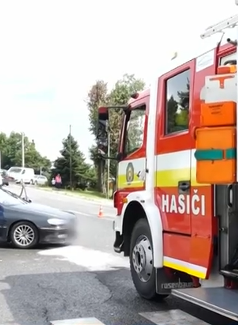 hasiči zrážka