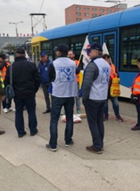 FOTO: V Košiciach štrajkujú vodiči MHD. Chcú ešte pritvrdiť