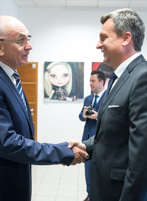  Andrej Danko  počas pracovnej návštevy Najvyššieho kontrolného úradu 