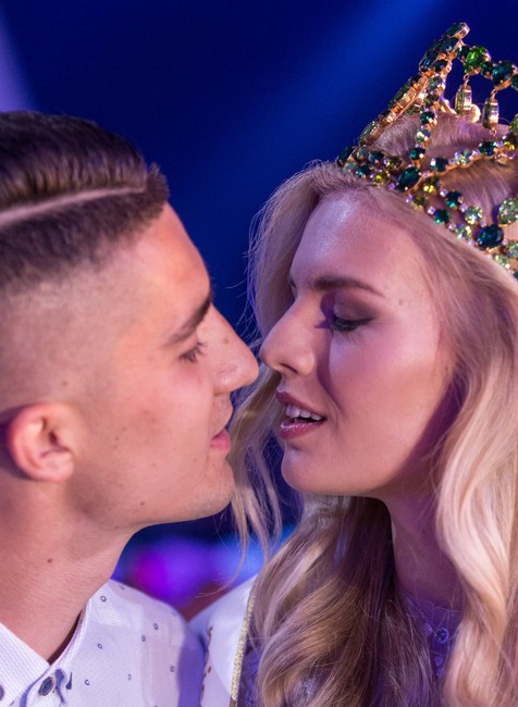 Dominika s priateľom