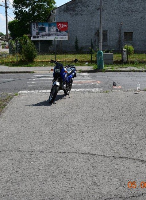 motorka muža, ktorý zrazil otca s dcérou