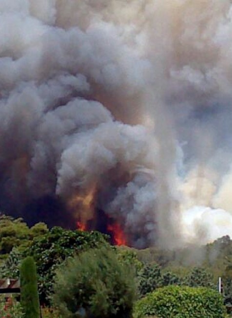Španielsko Mallorca požiar 1