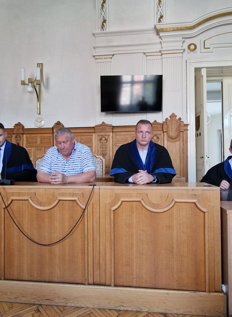 Dušan Kováčik na súde v Banskej Bystrici
