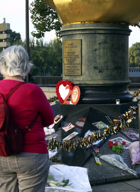 Spomienka na Dianu v Paríži