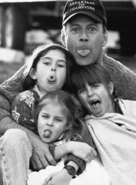 Bruce Willis a jeho dcéry